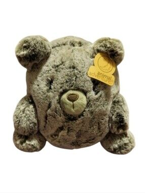 NEW Animal Adventure Little Luxuries 2-in-1 Transformable Grey Bear